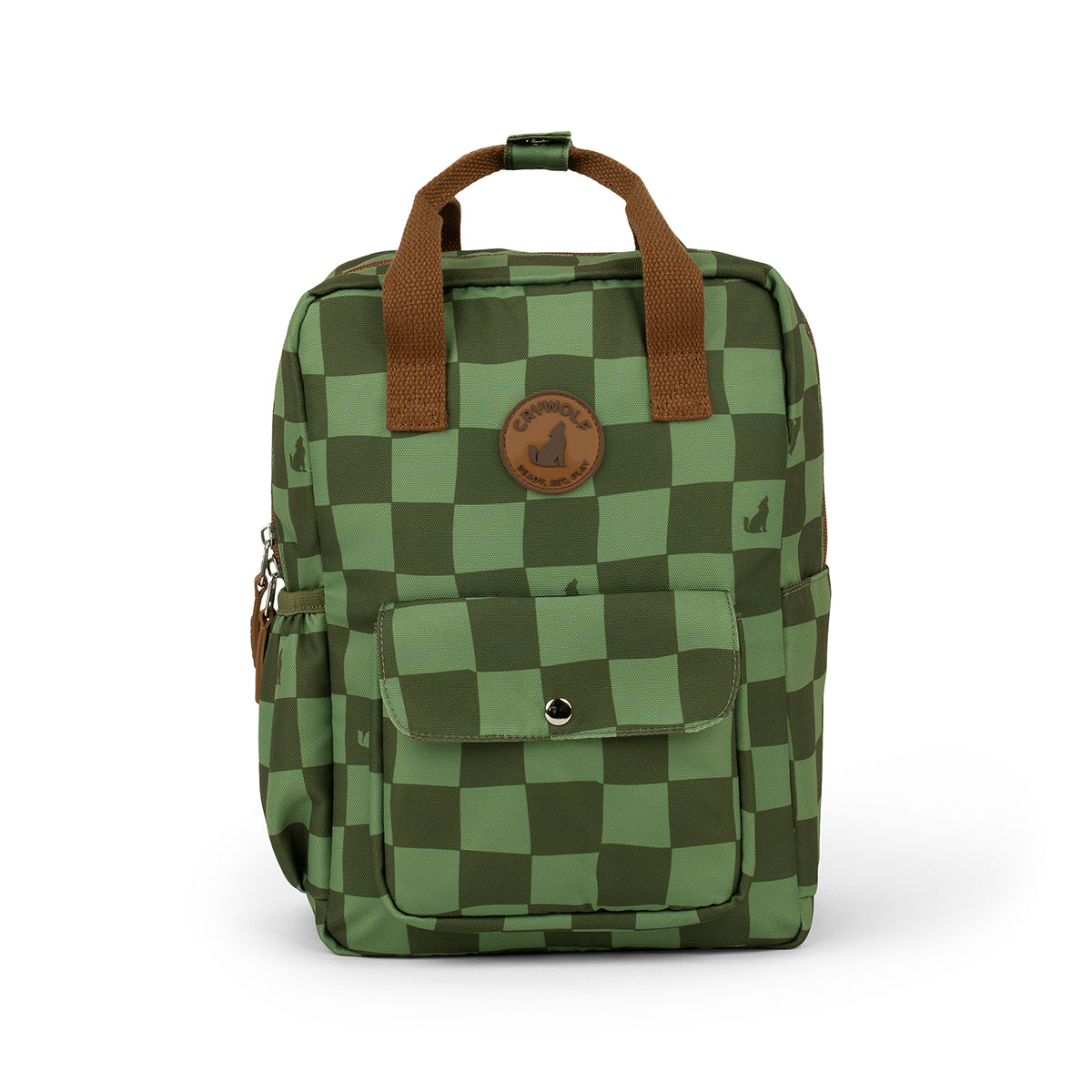 dark green plaid mini backpack MINI BACKPACK Green Check – CRYWOLF (NZ)