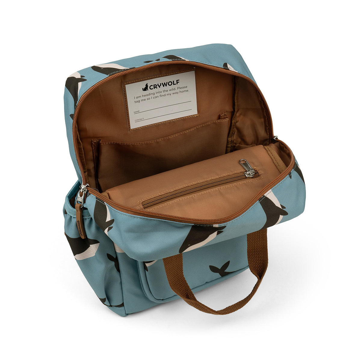 cry wolf mini backpack MINI BACKPACK Whale Trail – CRYWOLF (NZ)