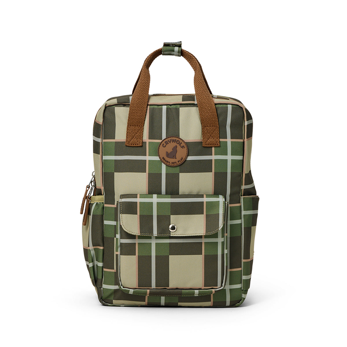 dark green plaid mini backpack MINI BACKPACK Field Plaid – CRYWOLF (NZ)