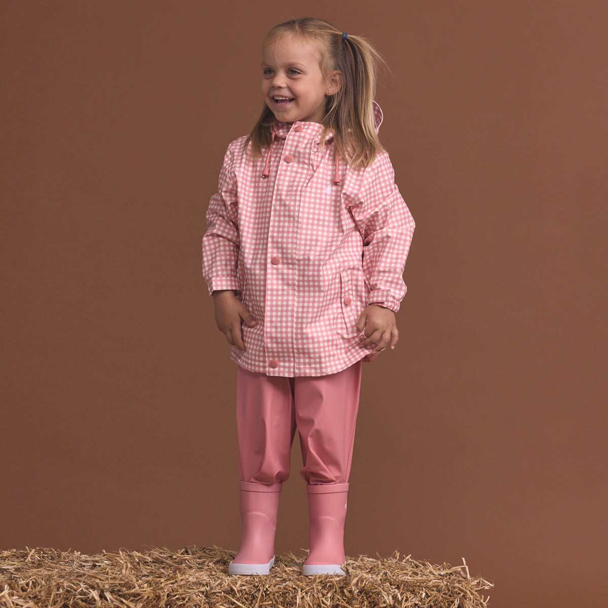 PLAY JACKET Rose Gingham – CRYWOLF (NZ)