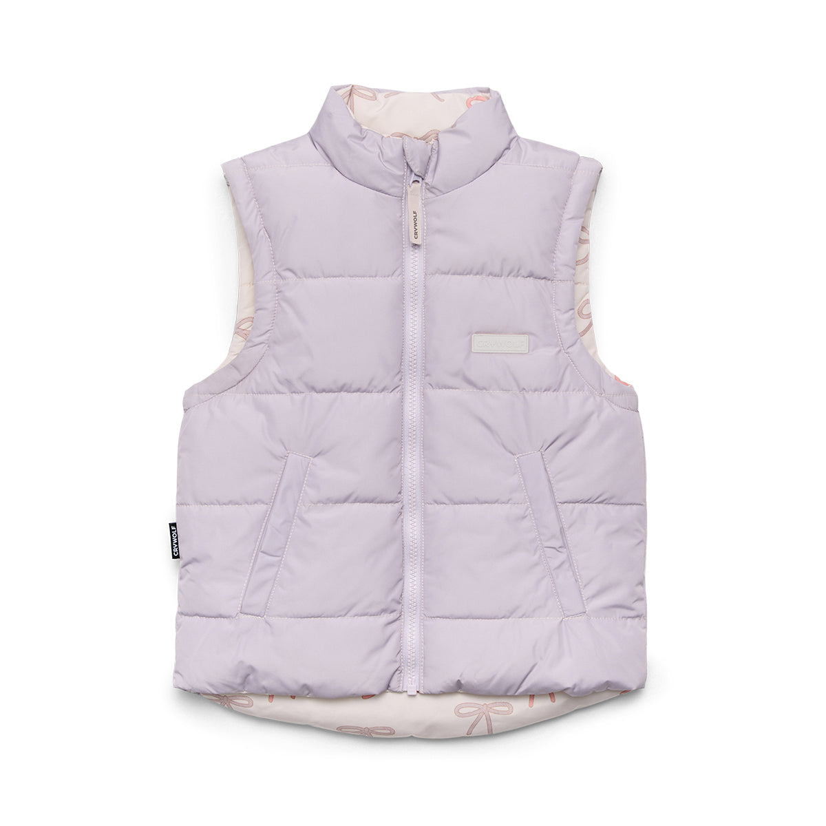 REVERSIBLE ECO-VEST Bows – CRYWOLF (NZ)