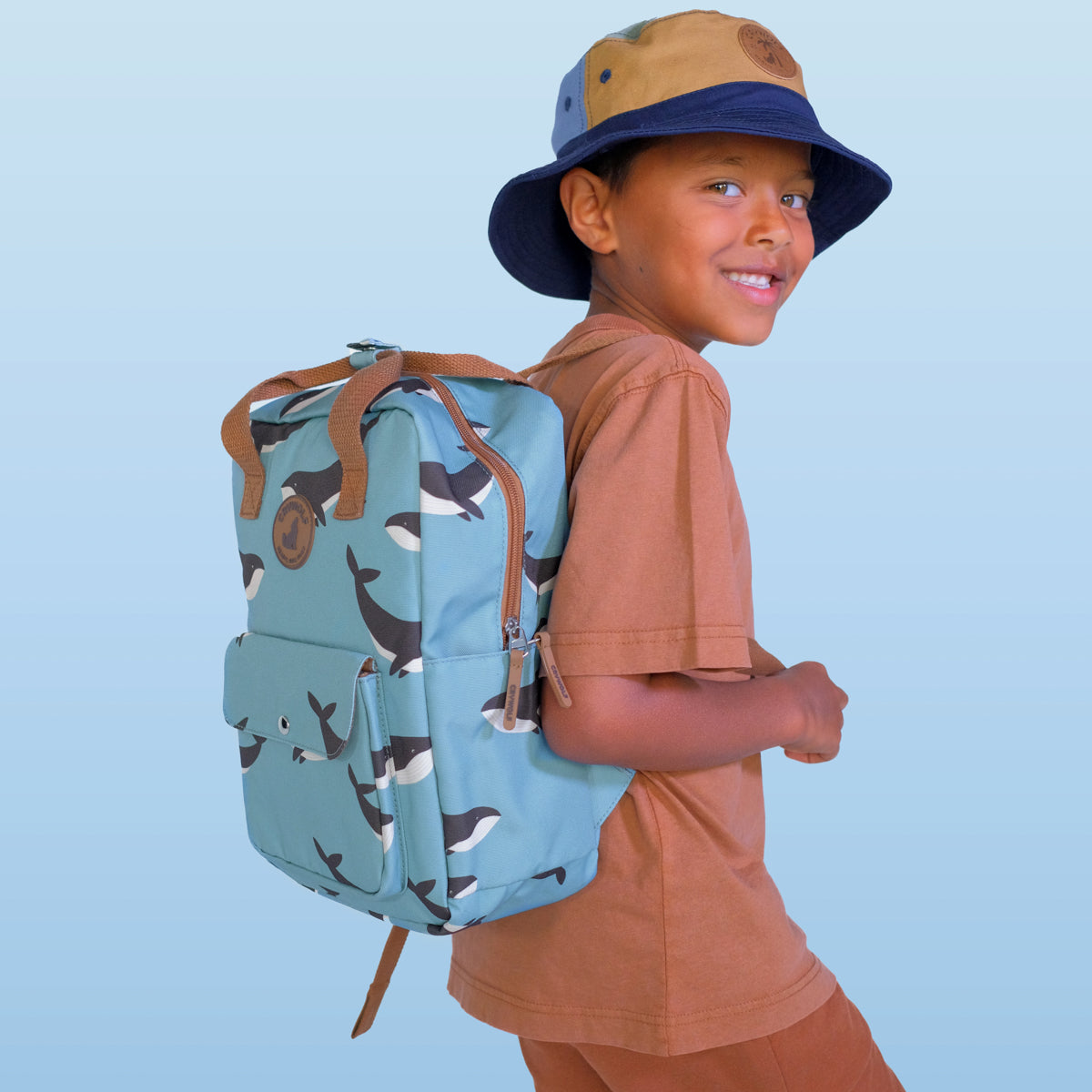 cry wolf mini backpack MINI BACKPACK Whale Trail – CRYWOLF (NZ)
