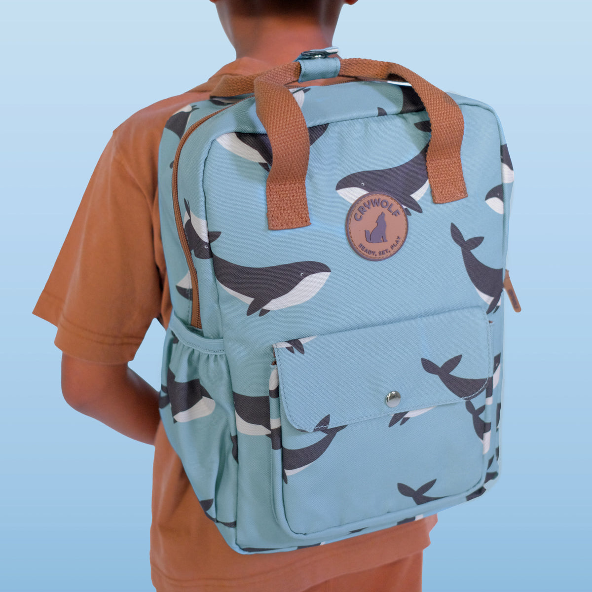 bungalow 360 mini backpack whale MINI BACKPACK Whale Trail – CRYWOLF (NZ)