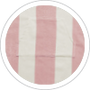 HOODED TOWEL Blush Stripe