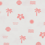 SHORT SLEEVE SLEEP SET Pink Holiday