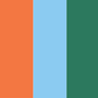 DAYPACK Seaside Colourblock