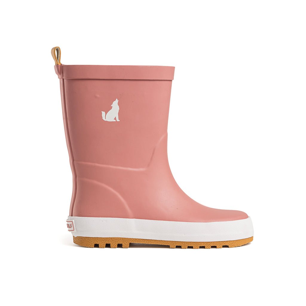 Crywolf Rainboots Dusty Rose - Side View